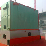 4100KW Cadena Grate Coal Fired aceite térmico Calentadores