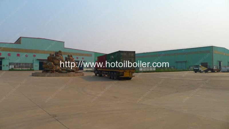 Thermal-Oil-Boiler-Factory-Yard