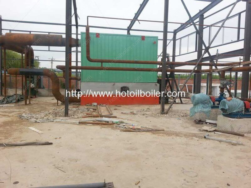 Installed-Chain-Grate-YLW-Coal-Fired-Thermal-Oil-Heaters