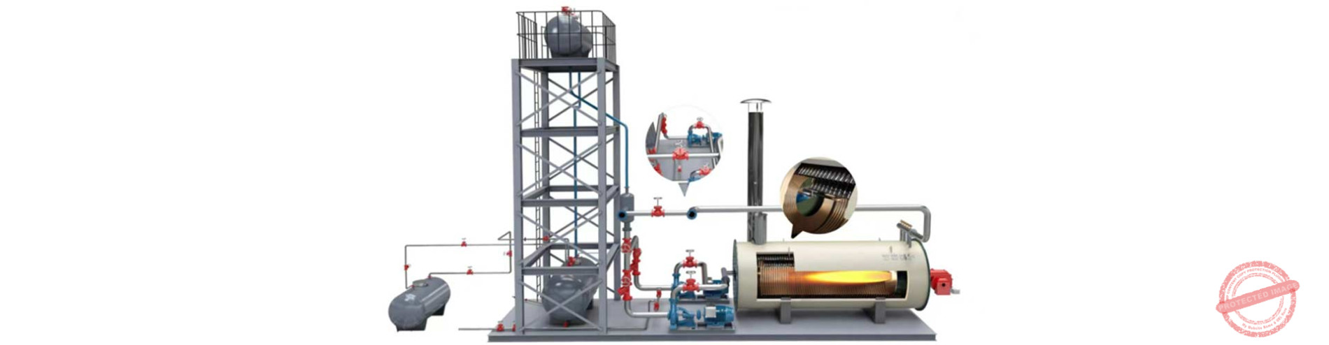 Diesel or Natural Gas Fired Thermal Oil Heaters, Thermal Fluid Heater