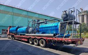 350KW Gas Fuel Thermal Fluid Oil Heater Boiler Delivery for Vietnam Customer