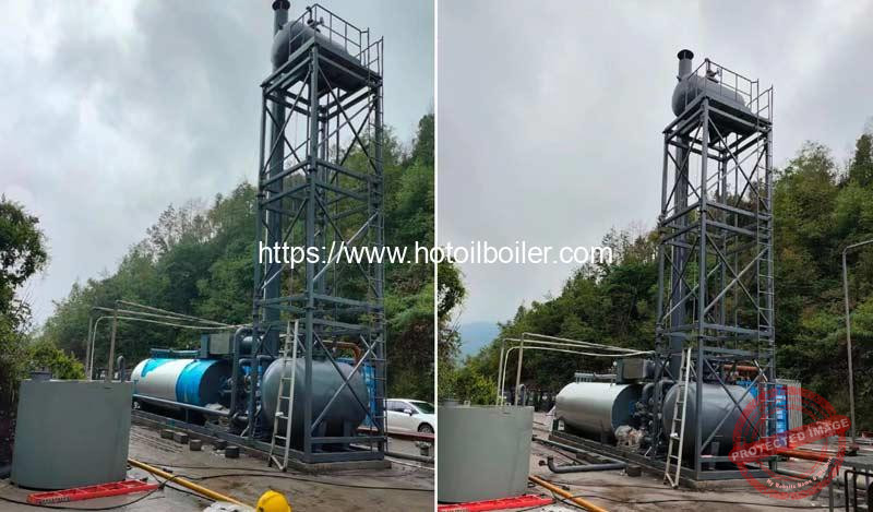 Gas-Fuel-Thermal-Fluid-Oil-Heating-System-in-Vietnam