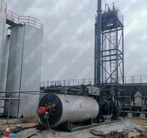Gas Fuel Thermal Fluid Oil Heater for Asphalt Pitch Processing Industry