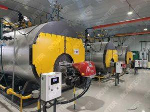 Gas Fuel Steam Boiler Installation Complete in Hongkong
