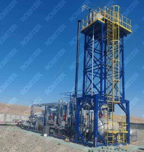 Gas Fuel Thermal Fluid Oil Heater for Saudi Arabic Customer