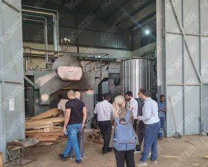 Biomass Wood Fired Steam Boiler and Thermal Oil Heater for Ethiopia Customer
